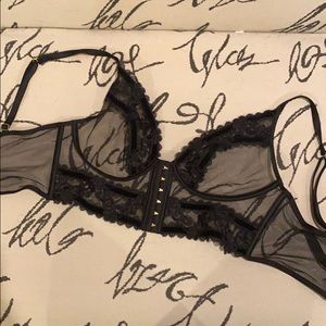 Black Intimate Sheer Victoria’s Secret Bra